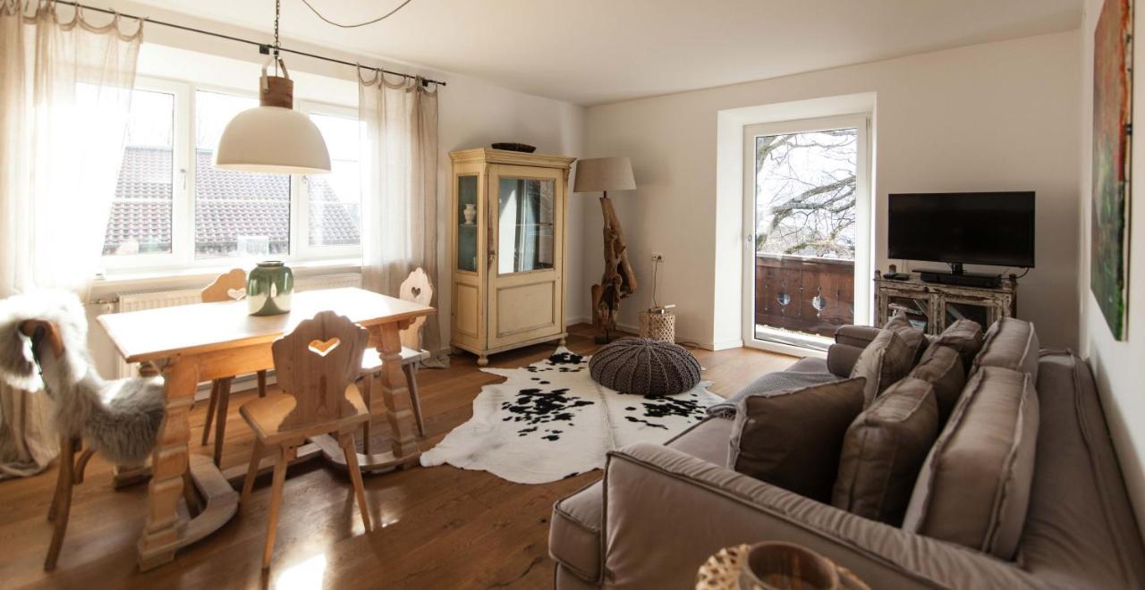 Modern-Bayrisches Apartment Mit Seeblick Tegernsee Dış mekan fotoğraf