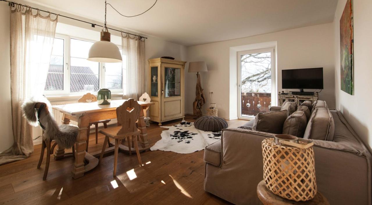 Modern-Bayrisches Apartment Mit Seeblick Tegernsee Dış mekan fotoğraf